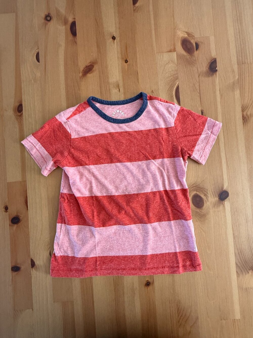 Primary Boys Tee Short Sleeved Sz 6-7